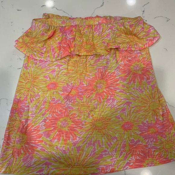 Sz Med Lilly Pulitzer Tube top - Picture 2 of 6
